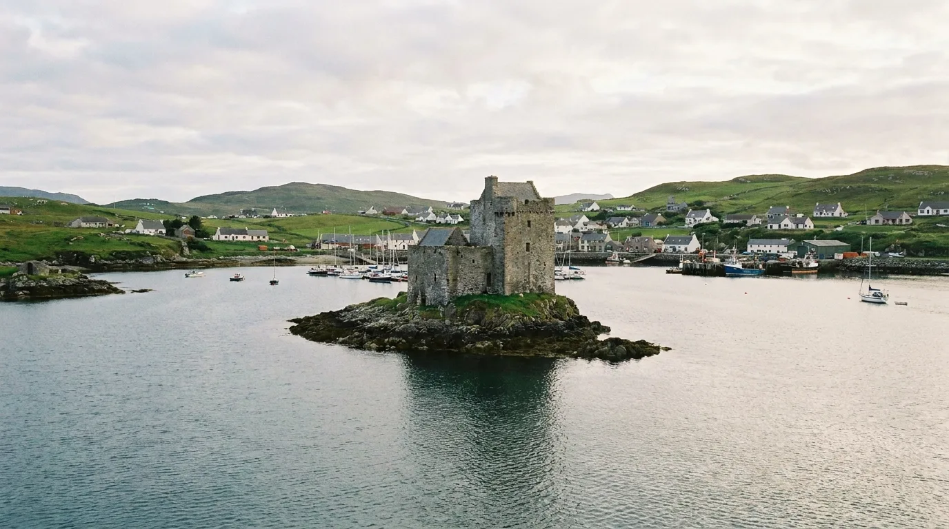 Kisimul Castle on its islet in Castlebay, Barra