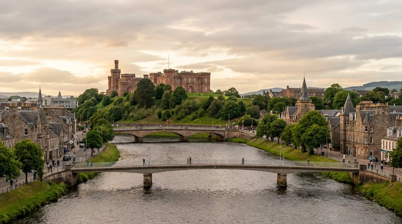The River Ness and Inverness Castle