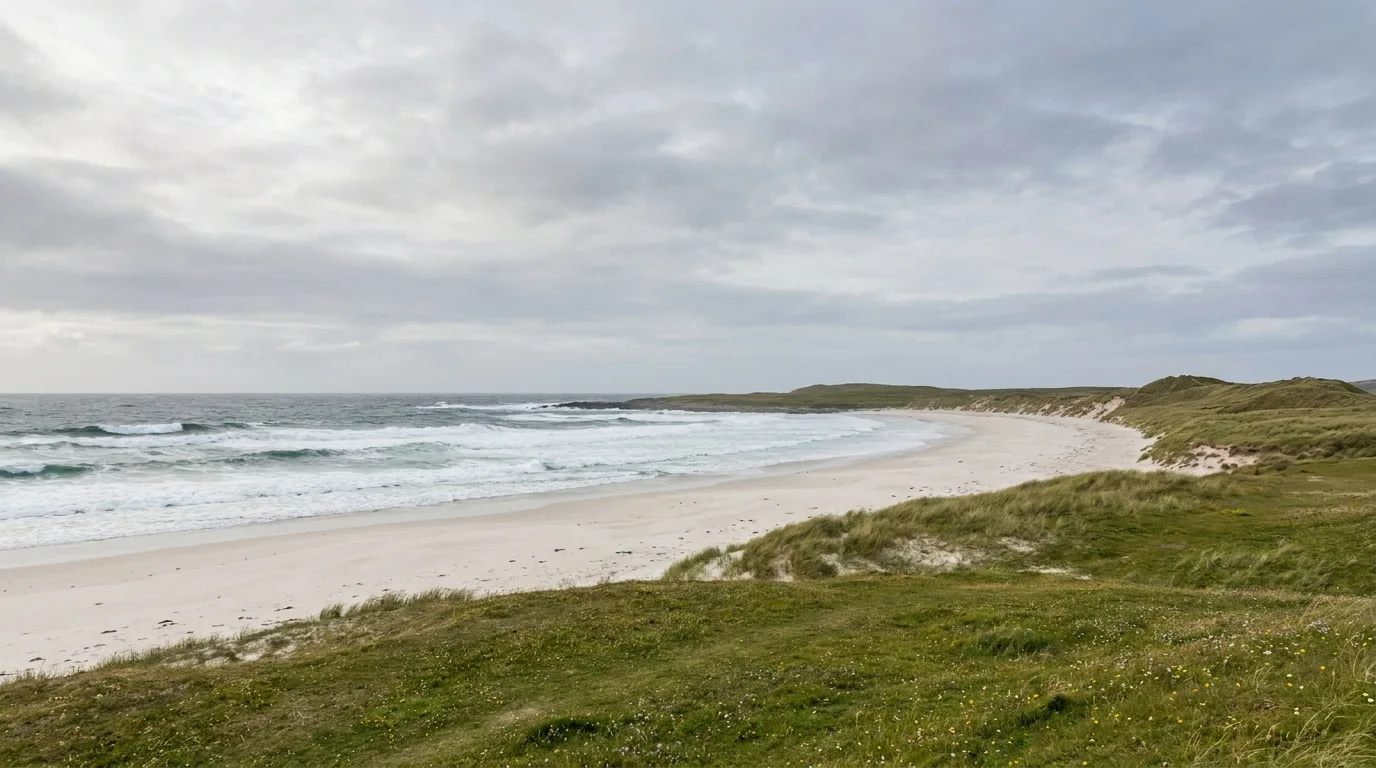 The wide sands of Machir Bay on Islay
